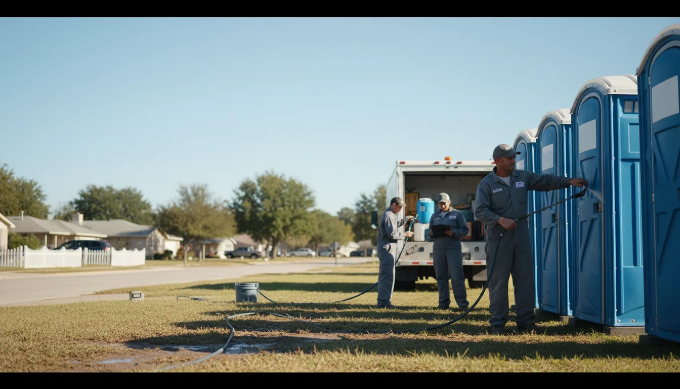 Long-Term Portable Toilet Rental in Mint Hill, NC near me
